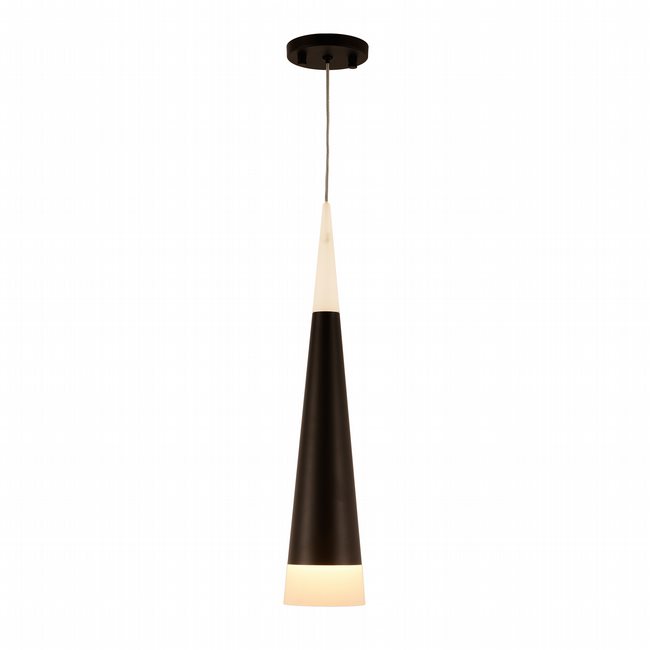 w33847mb6 Pinnacle 2 Light Matte Black Finish LED Ceiling Light