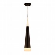 w33847mb6 Pinnacle 2 Light Matte Black Finish LED Ceiling Light