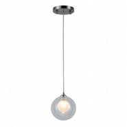 w33848mn5 Moulin 1 Light Brushed Nickel Finish G9 Ceiling Light
