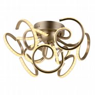 w33857mn24 Asimov Light Matte Nickel Finish LED Ceiling Light