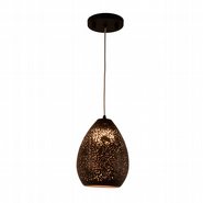 w33859mb6 Java 1 Light Matte Black Finish LED Ceiling Light - Discontinued