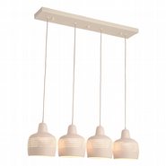 w33863mw28 Julia 4 Light Matte White Finish LED Ceiling Light - Discontinued