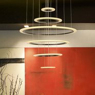 w33865gb32 Cyclone Light Graphite Black Finish LED Ceiling Light