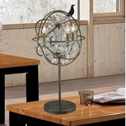 w53190ab18-cl Armillary 4 Light antique-bronze Finish Table Lamp