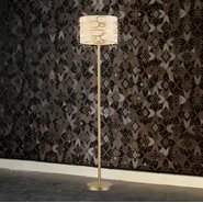 w63440mg20 Montauk 1 Light Matte Gold Finish Floor Lamp