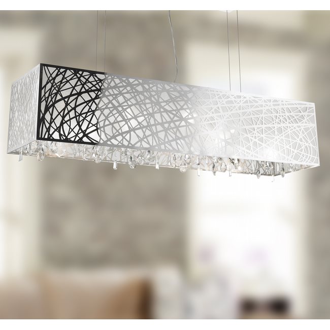 W83189C48 Julie Chandelier, Clear Crystal , Chrome Finish , 10 Light