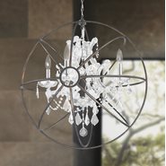 w83190c24-cl Armillary Chandelier, D24