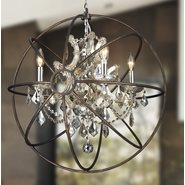 w83190c24-gt Armillary Chandelier, D24