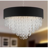 w83272mn28 Halo 12 Light Matte Nickel Finish Pendant