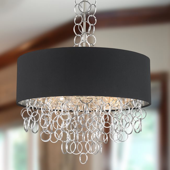 w83281mn24 Catena 9 Light Matte Nickel Finish Pendant