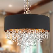 w83282mg28 Catena 8 Light Matte Gold Finish Pendant