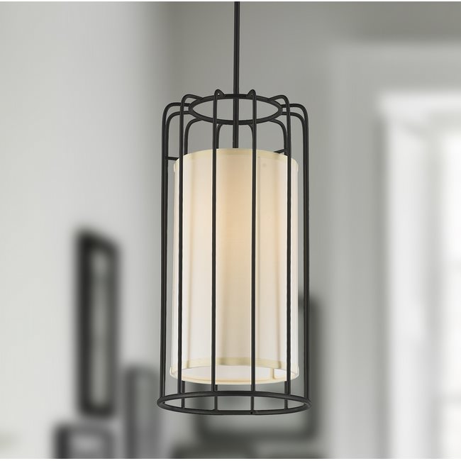 w83290mb10 Sprocket 1 Light Matte Black Finish Pendant