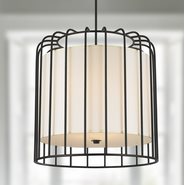 w83292mb24 Sprocket 9 Light Matte Black Finish Pendant