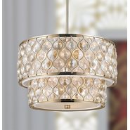 w83410cg20 Paris 9 Light Champagne Finish Pendant