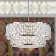 w83411c28 Paris 12 Light Chrome Finish Pendant
