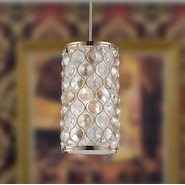 w83412cg8 Paris 1 Light Champagne Finish Pendant