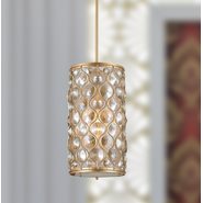 w83412mg8 Paris 1 Light Matte Gold Finish Pendant