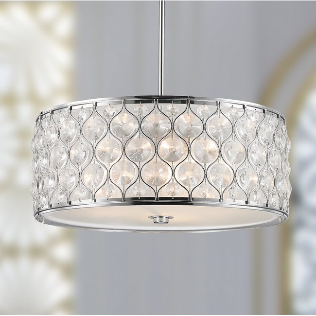 w83414c20 Paris 5 Light Champagne Finish Pendant