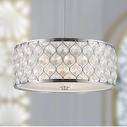 w83414c20 Paris 5 Light Champagne Finish Pendant