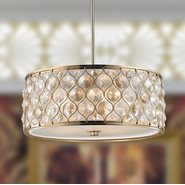 w83414cg20 Paris 5 Light Champagne Finish Pendant