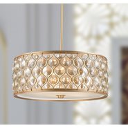 w83414mg20 Paris 5 Light Matte Gold Finish Pendant