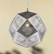 w83427c10 Geometrics 1 Light Chrome Pendant