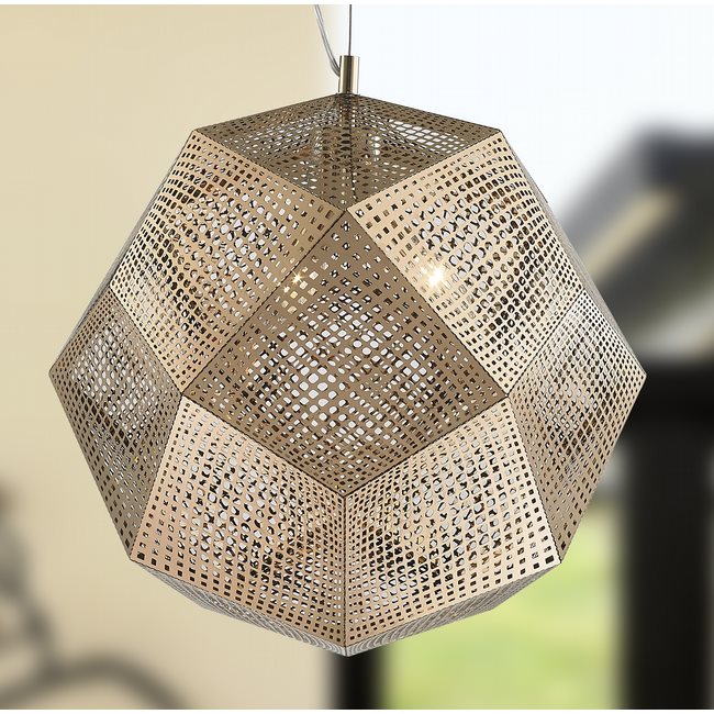 w83429rg18 Geometrics 3 Light Rose Gold Pendant