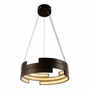 w83468mb16 Nexus Light Matte Black Finish LED Chandelier