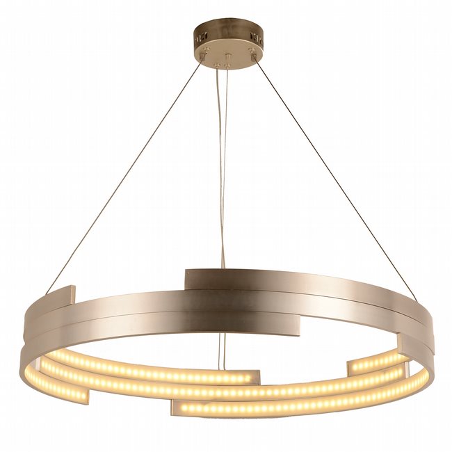 w83470mn32 Nexus Light Matte Nickel Finish LED Chandelier