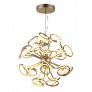 w83474mn30 Asimov Light Matte Nickel Finish LED Chandelier
