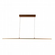 w83477mg55 Blade Light Matte Gold Finish LED Chandelier