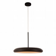 W83552MB18 Madison Matte Black Chandelier, LEDx24W, 3000K, 