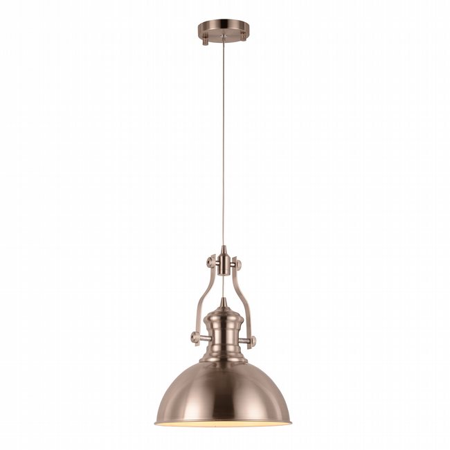 w83560mn12 Broadway Matte Nickel Pendant, LEDx6W, 3000K, 