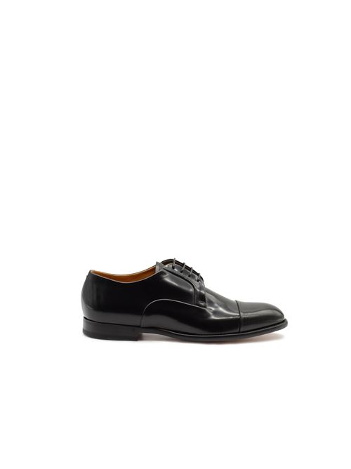 DERBY LACCI PUNTALE F.CUOIO NERO FABI SHOES | 7892 APSBLK