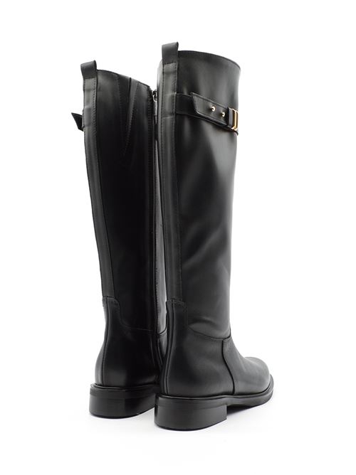 STIVALE FIBBIA NERO ZANFRINI | ERMYPNERO