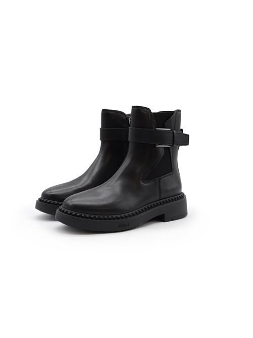 STIVALETTO LAMPO NERO ASH | MARLOTPBLK