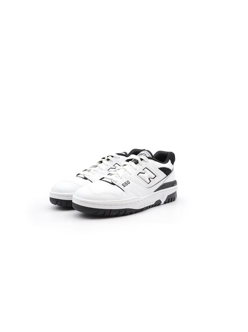 550 PELLE WHT-BLK NEW BALANCE | 550HA1PWHTBLK