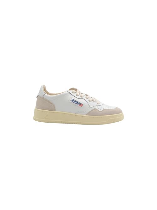 TENNIS PELLE/SUEDE BIANCO SABBIA AUTRY | L533PCWHITE