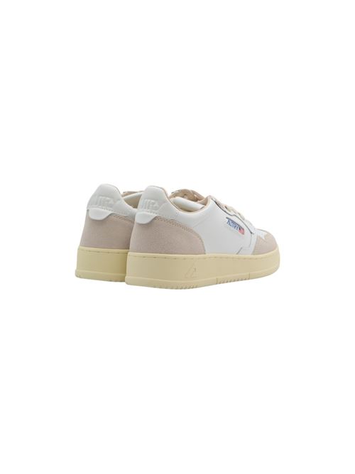 TENNIS PELLE/SUEDE BIANCO SABBIA AUTRY | L533PCWHITE