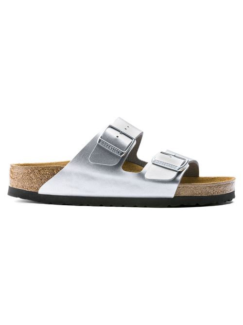 ARIZONA 2 FASCE ARGENTO BIRKENSTOCK | 1012283PSILVER