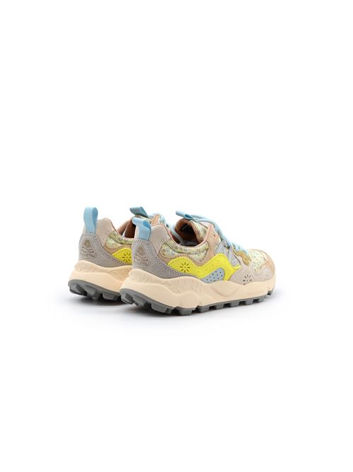 SNEAKER YAMANO FLOWER MOUNTAIN | YAMANO 3CAMNYLONCREAMYELLOW
