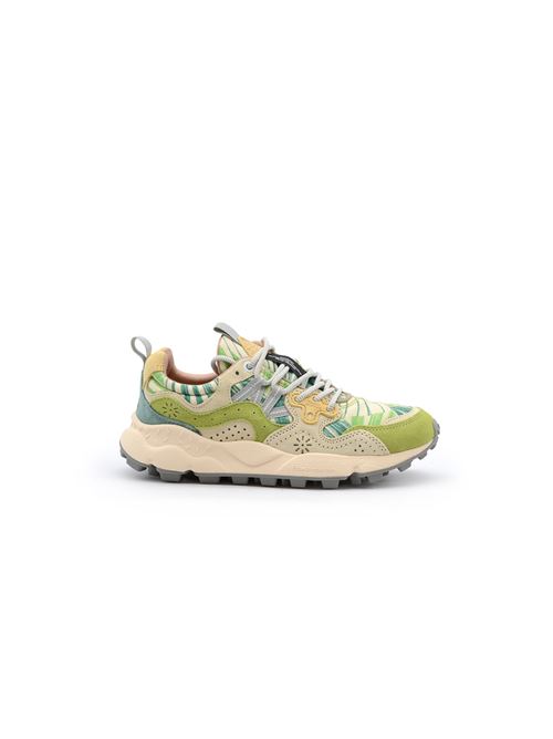 SNEAKER YAMANO FLOWER MOUNTAIN | YAMANO 3COTTONLIMEWHITEPWTROL