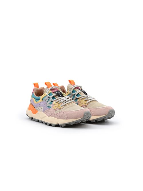 SNEAKER YAMANO FLOWER MOUNTAIN | YAMANO 3CTPINK LILIAC PETROL