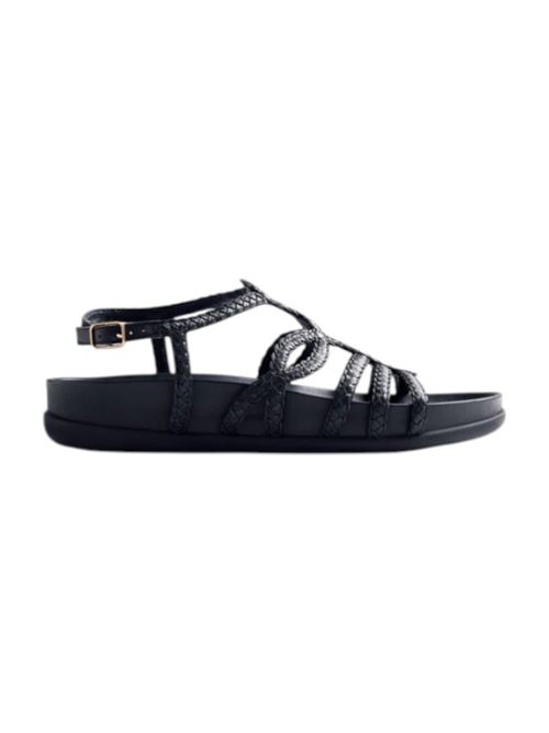 SANDALO LISTINI NERO GIOSEPPO | MARIGATPBLK