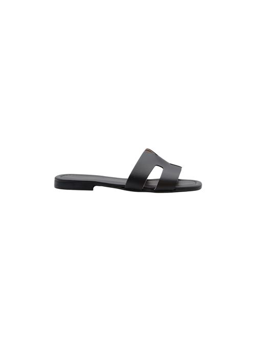 CIABATTINA PIATTA NERO ZANFRINI | CHPBLK