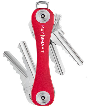 keysmart classic compact key holder and keychain organizer