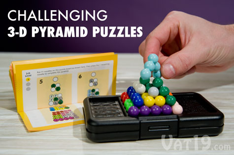 Once you have solved all of the 2-D puzzles, move on to the more ...