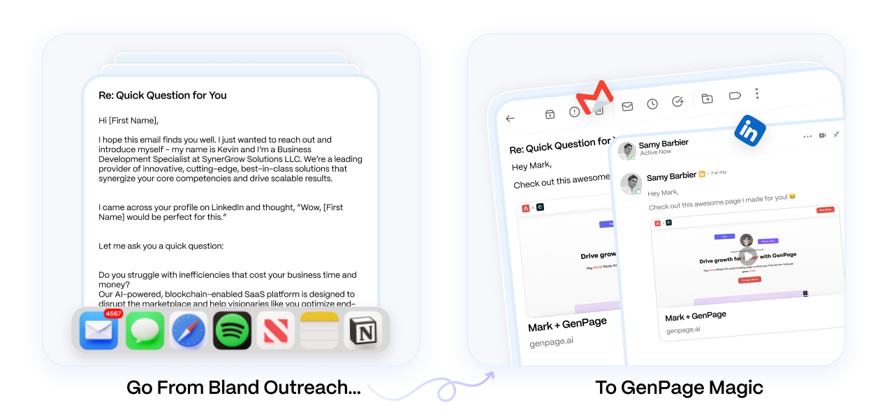 James outreach preview