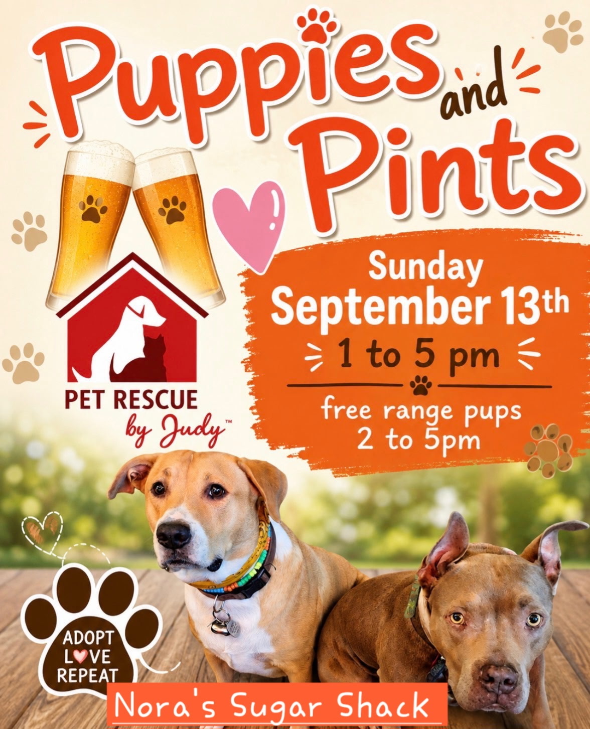 9.13.26 Puppies and Pints Nora's