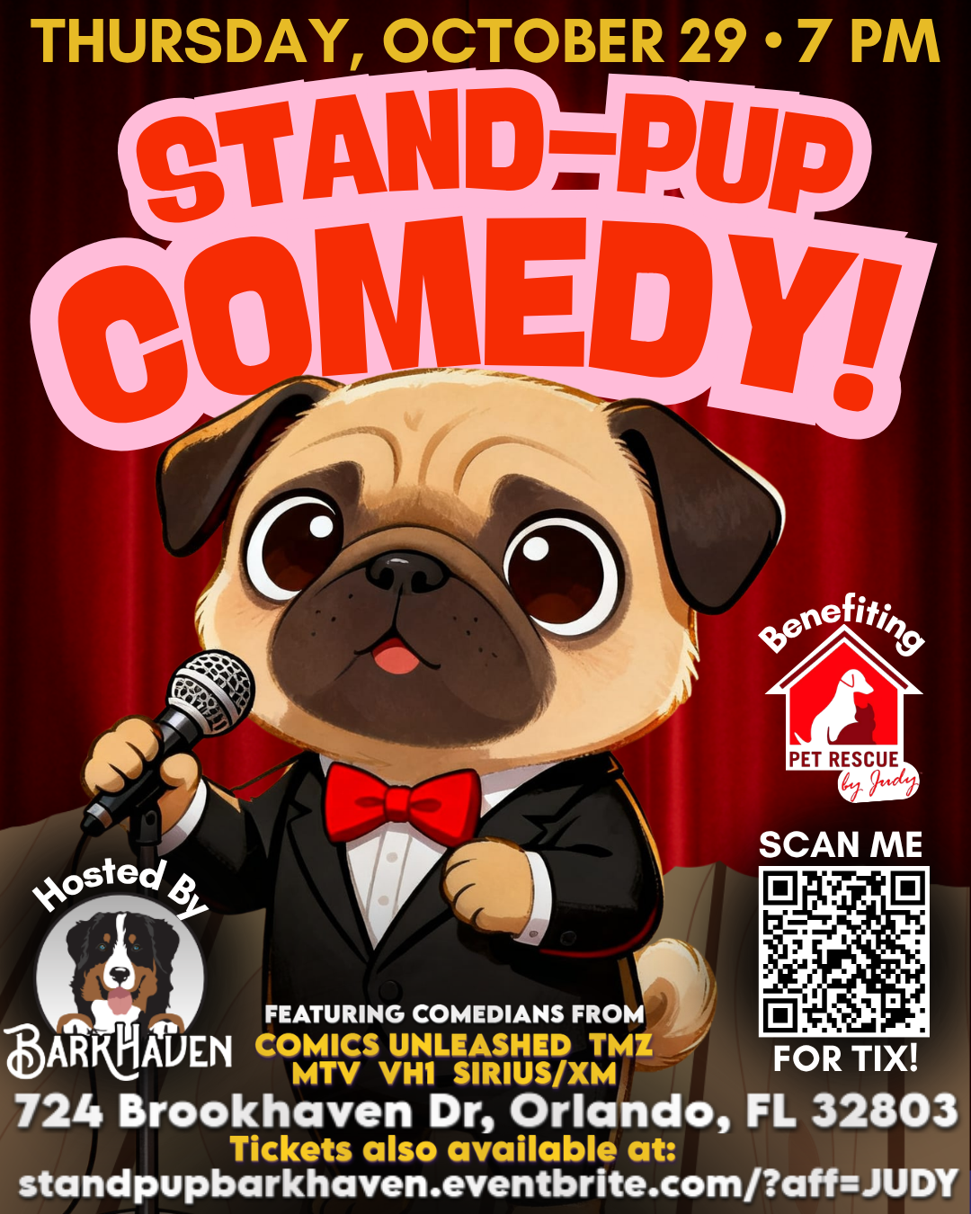 10.29.26 Stand Pup Comedy
